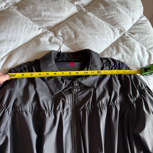 IC Connie K USA Charcoal Layered Zipper Jacket – Large, NWT - Picture 8 of 13